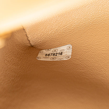 Chanel Medium Lambskin Kelly Top Handle Bag