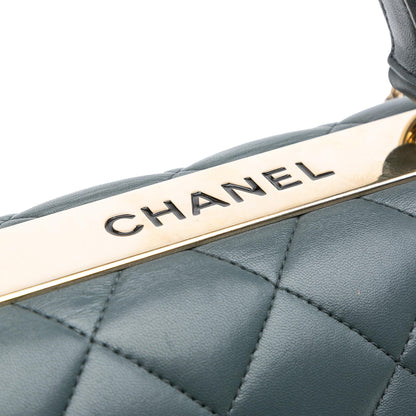 Chanel Medium Lambskin Trendy CC Top Handle Bag