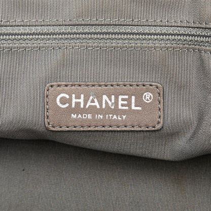 Chanel Medium Metallic Calfskin Modern Chain Tote