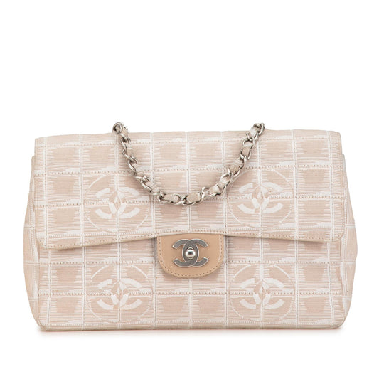 Chanel Medium New Travel Line Classic Single Flap (SHG-cuFSag)