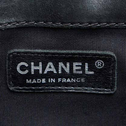 Chanel Medium Patent Boy Reverso Flap