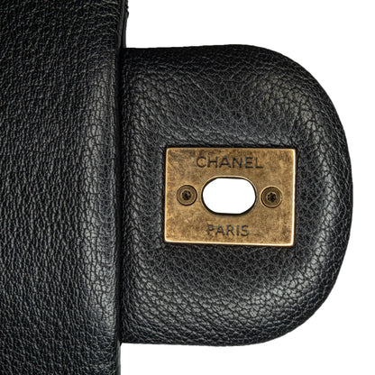 Chanel Medium Patent Goatskin CC Eyelet Flap (SHG-Xldzli)