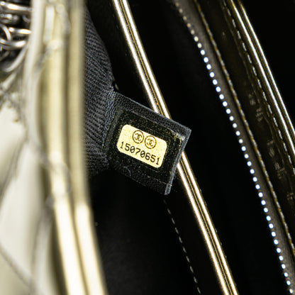 Chanel Medium Patent Ombre Just Mademoiselle Shoulder Bag