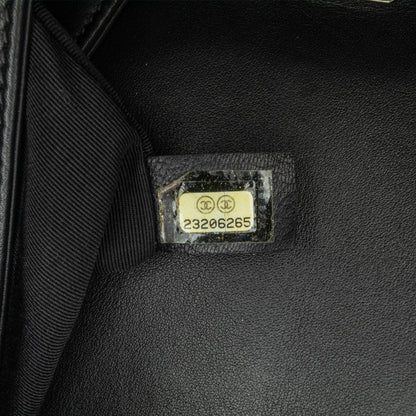 Chanel Medium Pleated Calfskin Boy In Rome Flap (SHG-DQWgfZ)