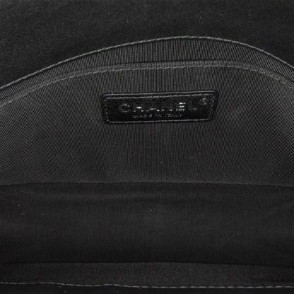 Chanel Medium Pleated Calfskin Boy In Rome Flap (SHG-DQWgfZ)