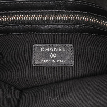 Chanel Medium Quilted Caviar Boy O Case Clutch