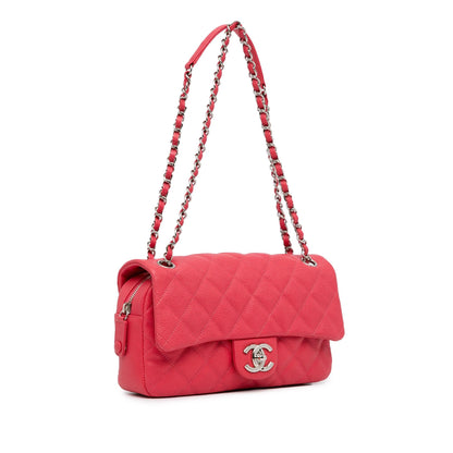 Chanel Medium Quilted Caviar Easy Flap (SHG-Be3r6z)