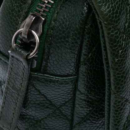 Chanel Medium Quilted Iridescent Caviar Easy Flap
