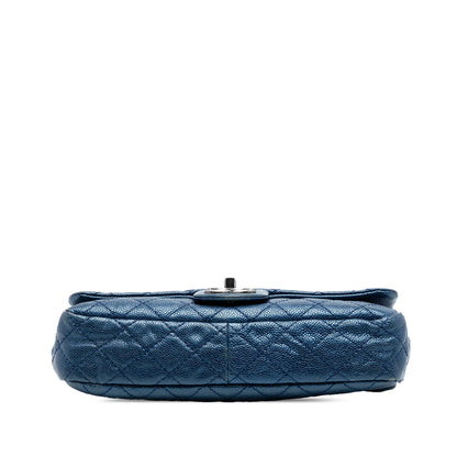 Chanel Medium Quilted Iridescent Caviar Easy Flap