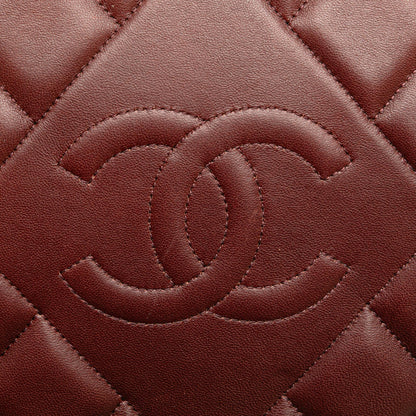 Chanel Medium Quilted Lambskin Diamond CC Flap