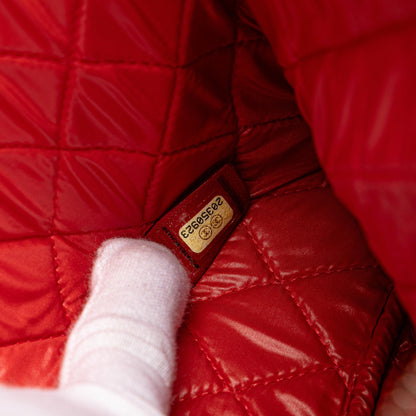 Chanel Medium Quilted Lambskin O Case Clutch