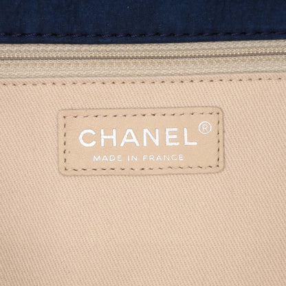 Chanel Medium Quilted Nubuck Natural Beauty Split Pocket Flap