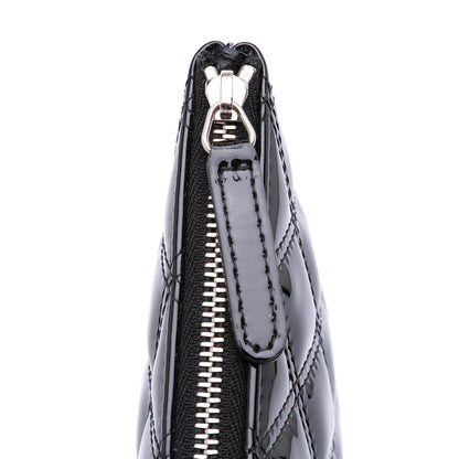 Chanel Medium Quilted Patent O Case Clutch