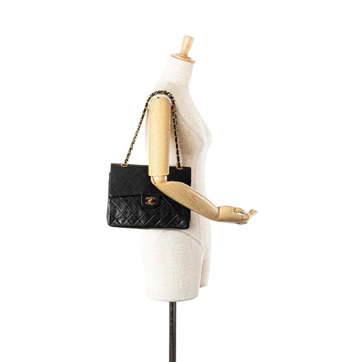 Chanel Medium Tall Classic Lambskin Double Flap