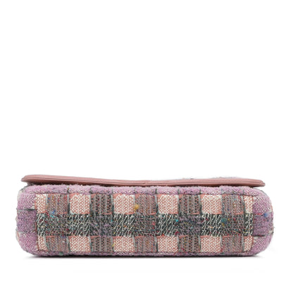Chanel Medium Tweed Filigree Flap (SHG-AvwlCp)