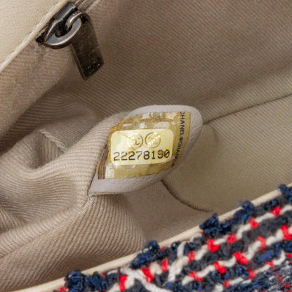 Chanel Medium Tweed Single Flap