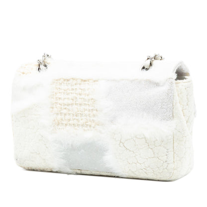 Chanel Medium Tweed and Mixed Medium Patchwork Single Flap