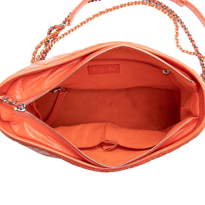 Chanel Metallic Aged Calfskin Gabrielle Medium Hobo (SHF-20395)