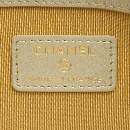 Chanel Metallic Calfskin Rainbow Reissue Pouch (SHF-Iy12ka)