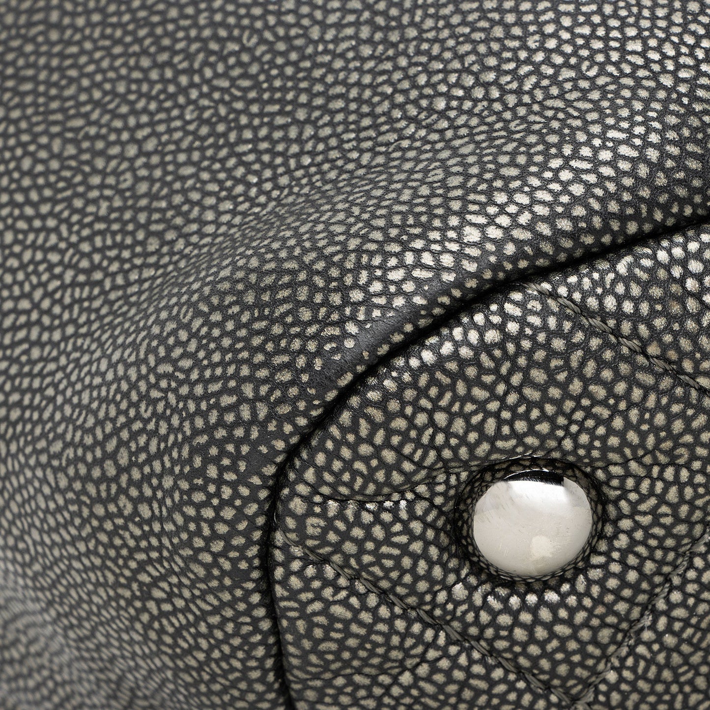 Chanel Metallic Caviar Leather Timeless CC Soft Tote