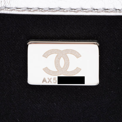 Chanel Metallic Lambskin Club Monaco Large Shopping Tote