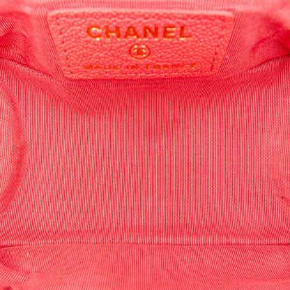Chanel Micro Caviar Chain Vanity Bag