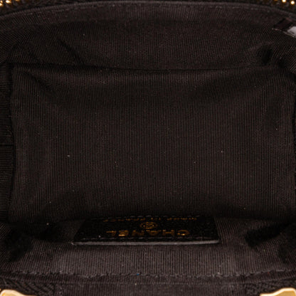 Chanel Micro Caviar Vanity Case with Chain