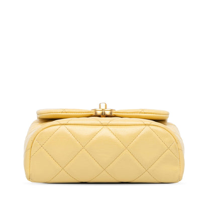 Chanel Mini CC Quilted Caviar Flap