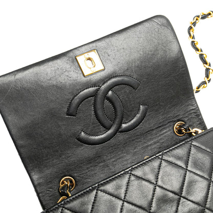 Chanel Mini CC Quilted Lambskin Full Flap (SHG-0wCtNp)