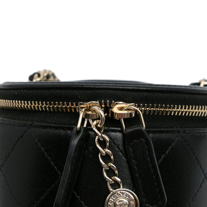 Chanel Mini CC Round Chain Vanity Bag