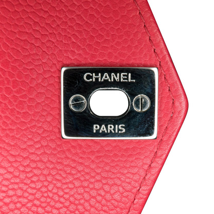 Chanel Mini Caviar Chevron Data Center Envelope Flap Bag