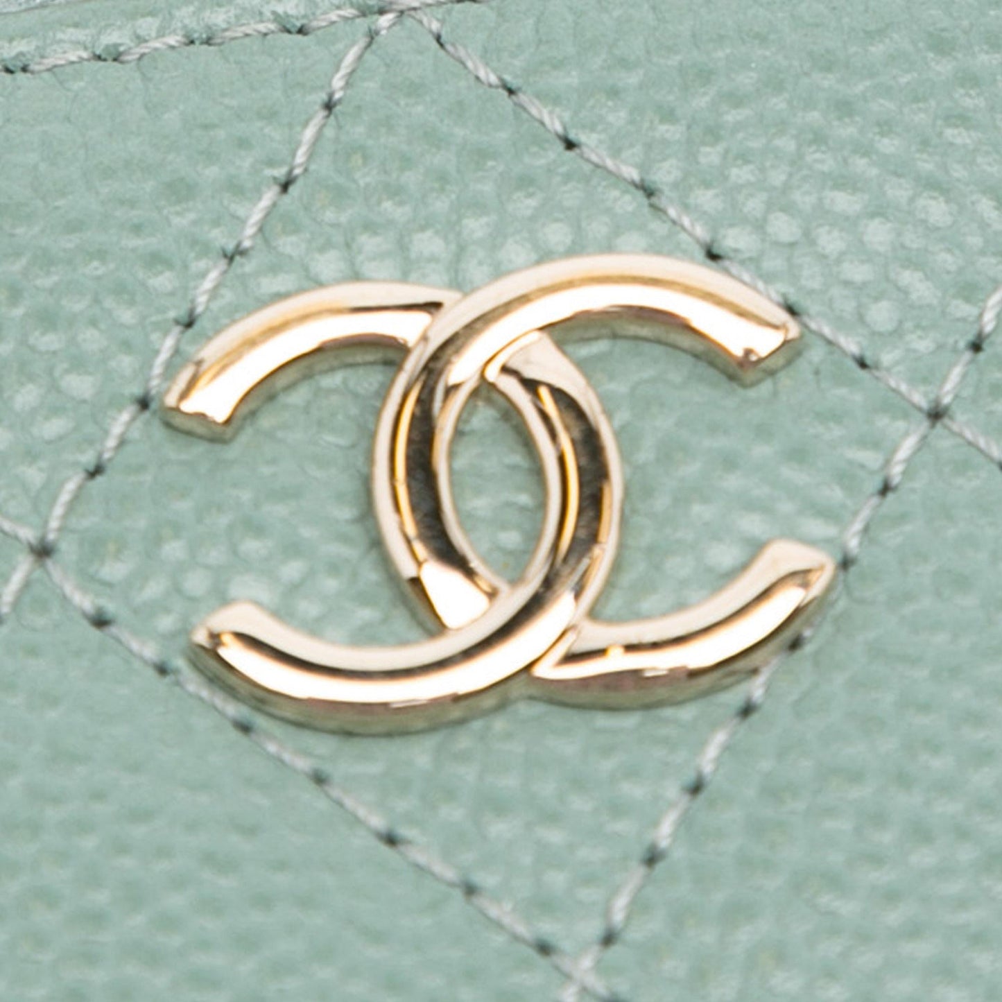 Chanel Mini Caviar Handle with Care Vanity Case
