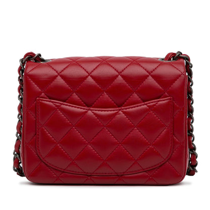 Chanel Mini Classic Lambskin Square Flap (SHG-Y5MHW4)