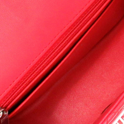 Chanel Mini Classic Lambskin Square Single Flap (SHG-bY710T)