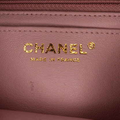 Chanel Mini Classic Rectangular Tweed Flap (SHG-lbDBOI)