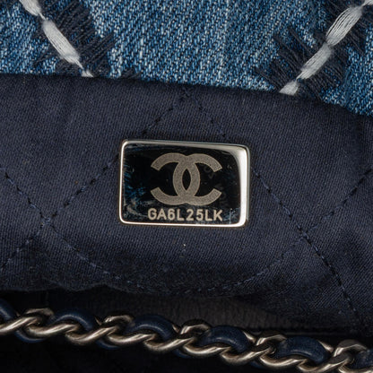 Chanel Mini Denim Stitched 22 Handbag