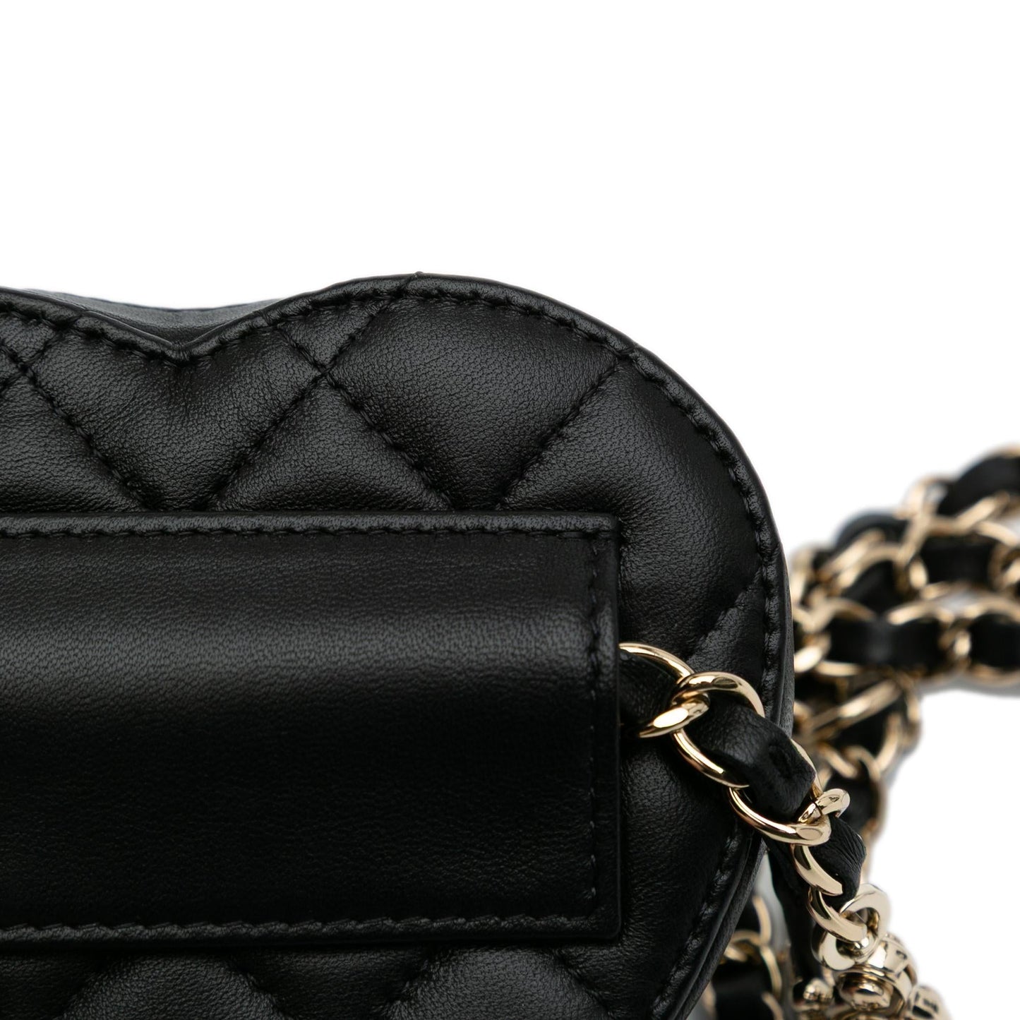 Chanel Mini Lambskin CC in Love Heart Belt Bag