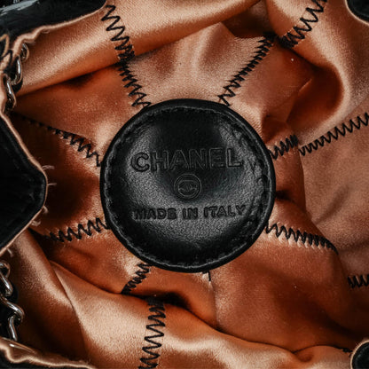 Chanel Mini Lambskin and Satin Reversible Sac Cordon