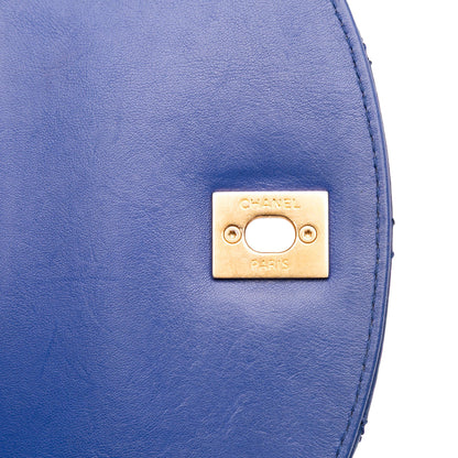 Chanel Mini Quilted Aged Calfskin and Caviar Chain Handle Flap