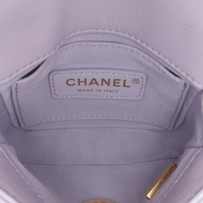 Chanel Mini Quilted Calfskin Framing Chain Flap