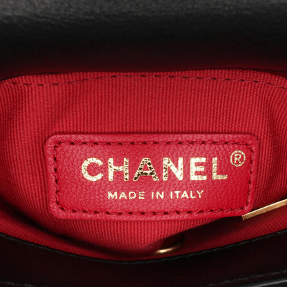 Chanel Mini Quilted Calfskin Framing Chain Flap