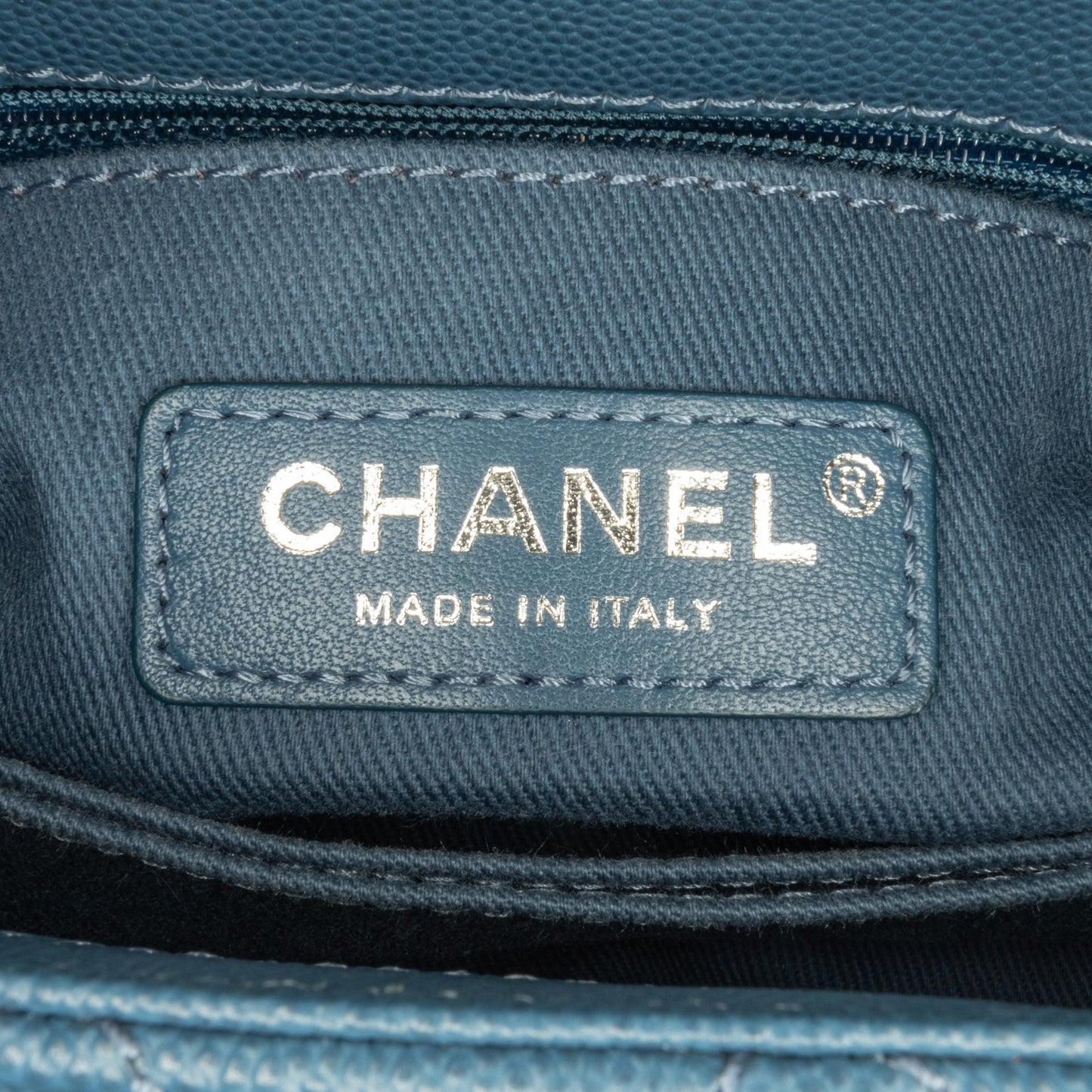 Chanel Mini Quilted Caviar Coco Top Handle Bag