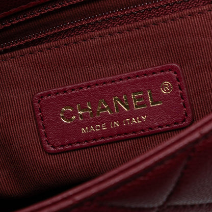Chanel Mini Quilted Caviar Twist Your Buttons Flap