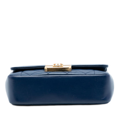 Chanel Mini Quilted Lambskin Chic With Me Flap