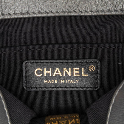 Chanel Mini Quilted Lambskin Side Note Flap