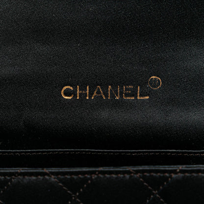 Chanel Mini Rectangular CC Quilted Satin Flap