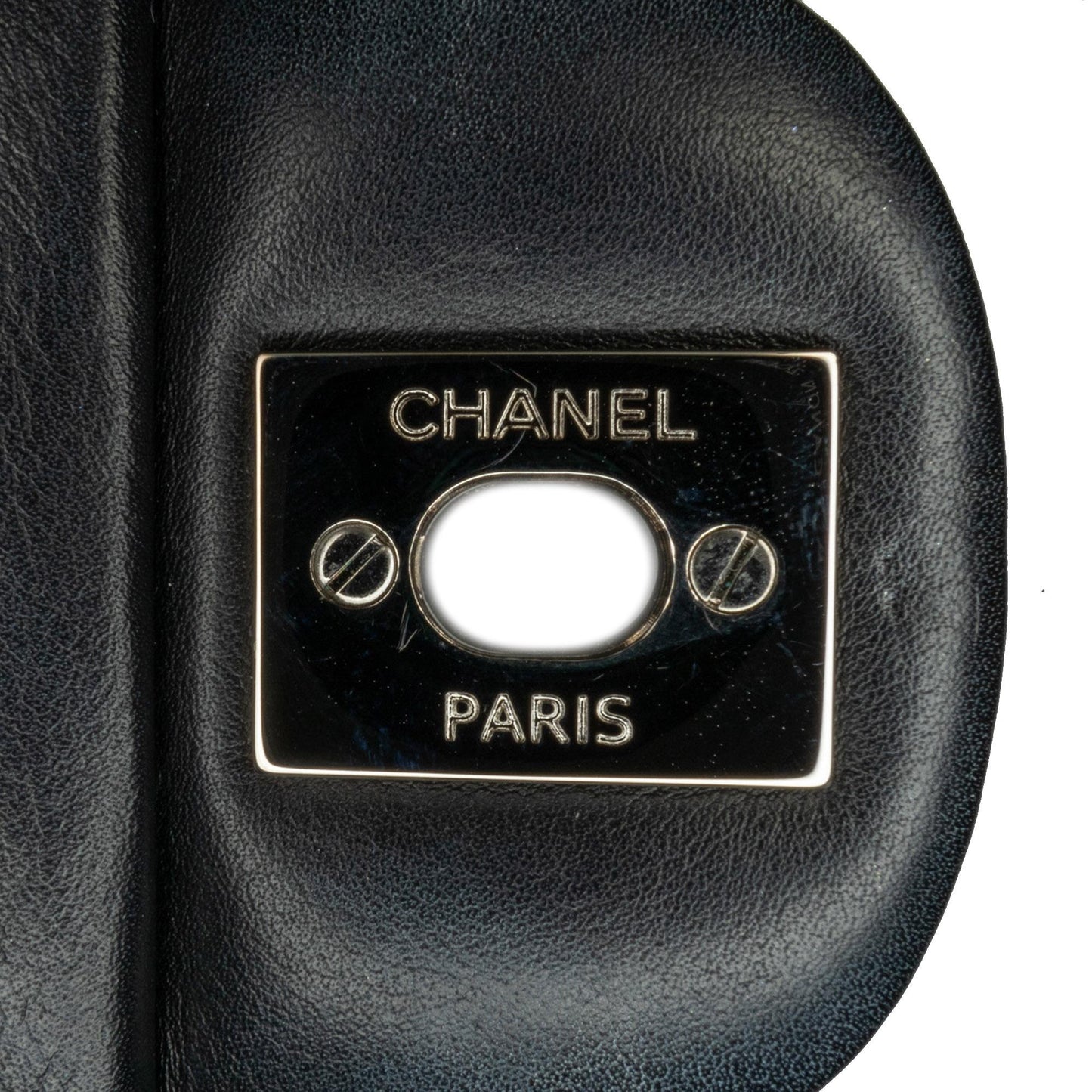 Chanel Mini Rectangular Classic Chevron Patent Single Flap (SHG-3MlT53)