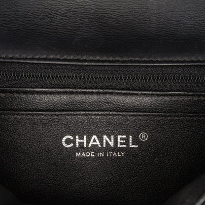 Chanel Mini Rectangular Classic Chevron Patent Single Flap