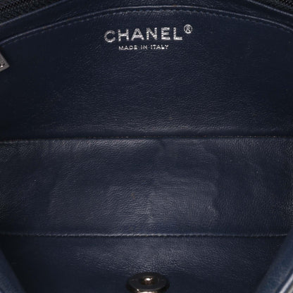 Chanel Mini Rectangular Classic Chevron Patent Single Flap