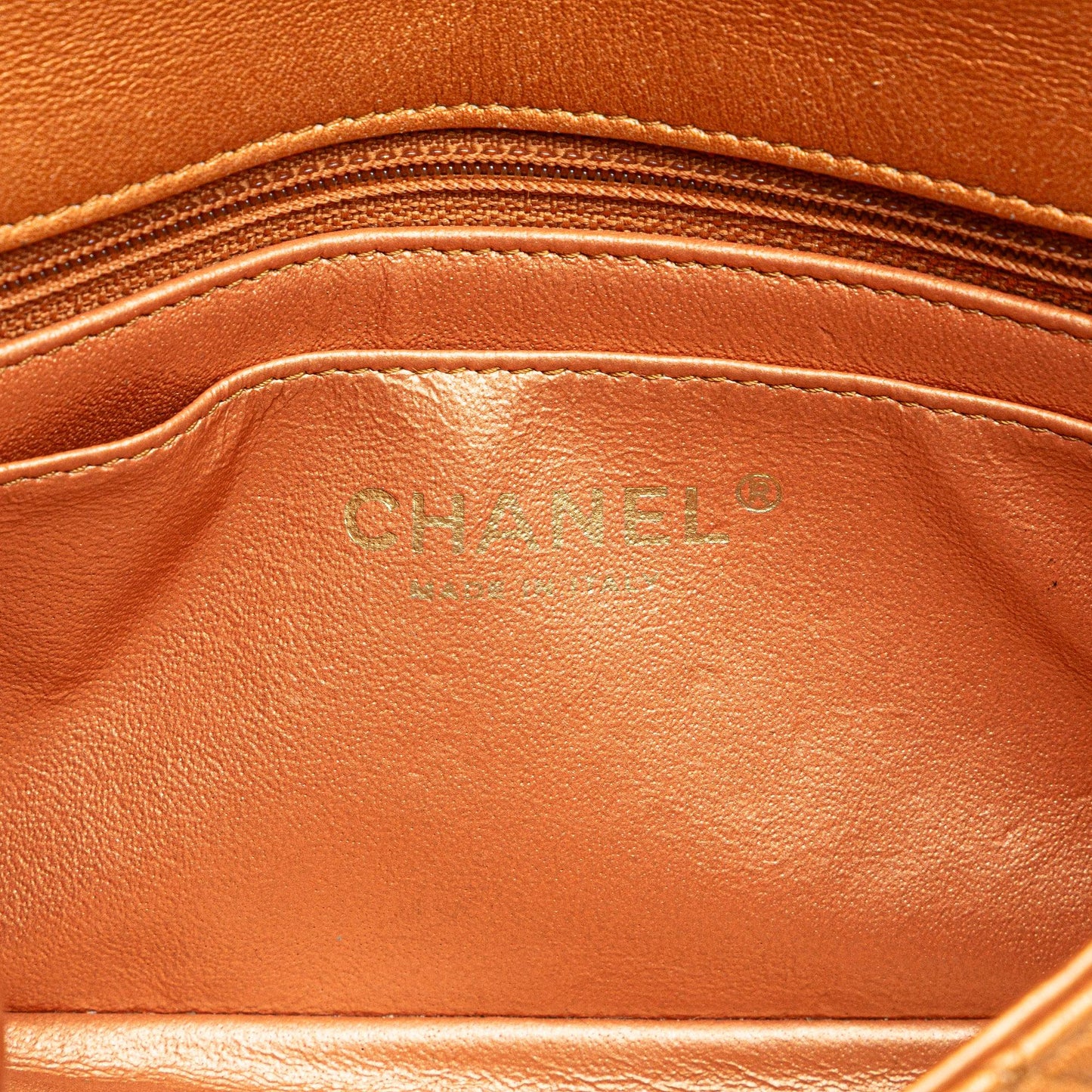 Chanel Mini Rectangular Classic Iridescent Lambskin Single Flap